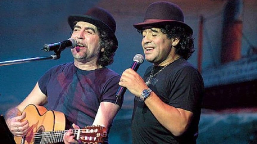 Maradona y Sabina